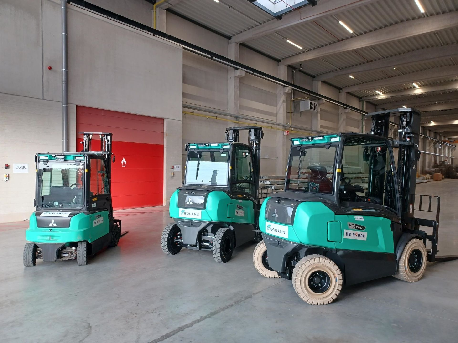 Equans elektrische heftruck