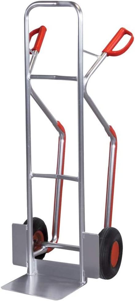 [ap-710.005] Aluminium steekwagen - Variofit (Luchtbanden)