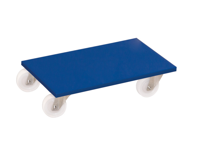 [mh-934.003] Rolplaat met zwenkwielen - Variofit (Polyamide zwenkwielen)