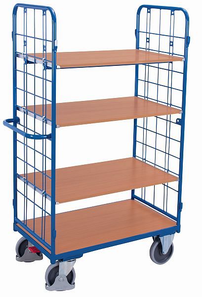 [sw-500.236] Hoge etagewagen - Variofit (850 x 500 mm, RAL 5010)