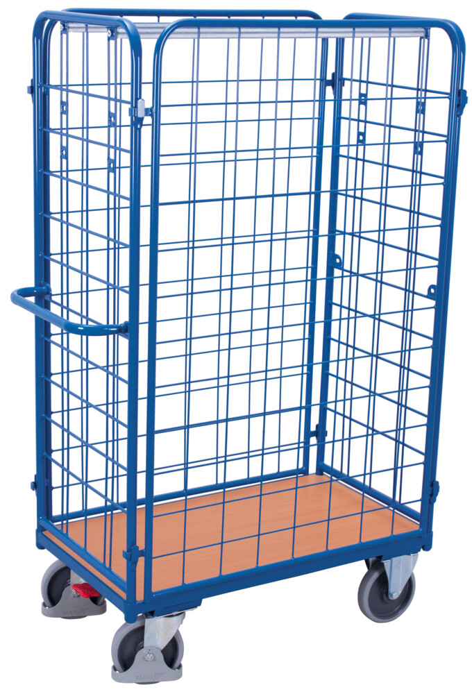 [sw-500.405] Vierzijdige hoge pakketwagen - Variofit (850 x 500 mm, RAL 5010)