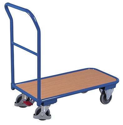 [sw-600.109] Lichte magazijnwagen - Variofit (1000 x 600 mm, RAL 5010)