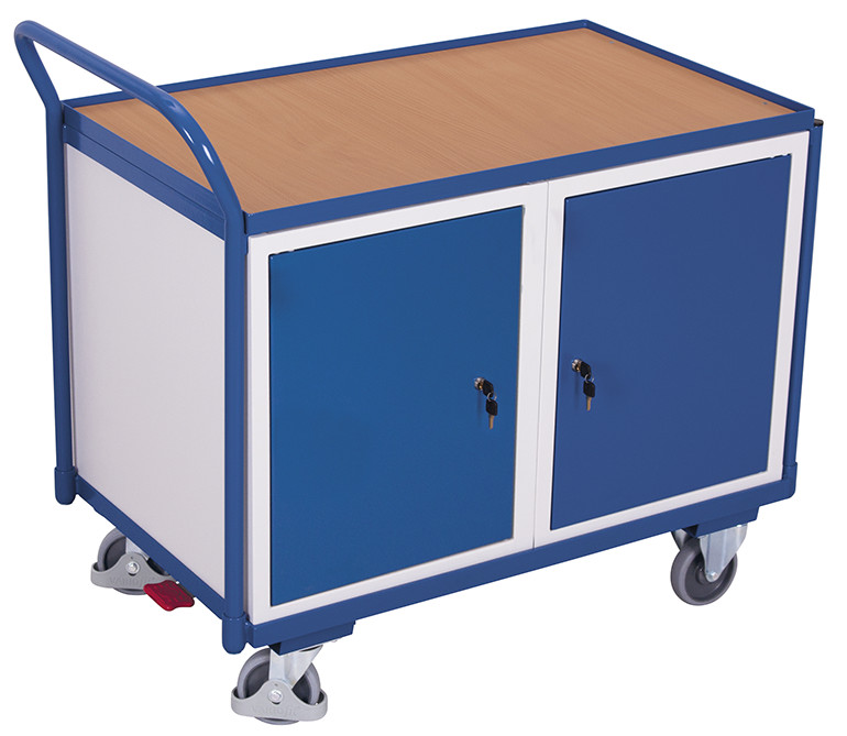 [sw-600.604] Werkplaatswagen met 1 laadvlak - Variofit (RAL 5010)