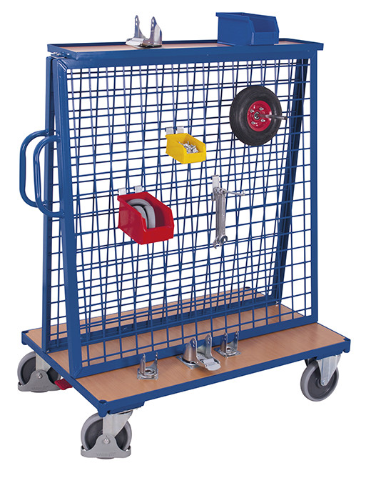 [sw-800.801] werkplaatswagen met bovenblad - Variofit (RAL 5010)