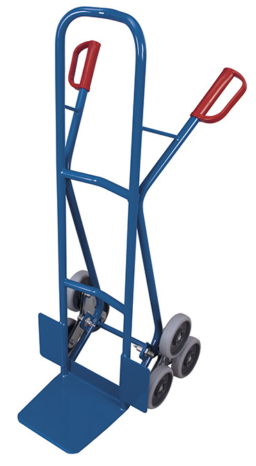 [sk‑1300] trappensteekwagen met 2 driearmige sterwielen - Variofit (RAL 5010)
