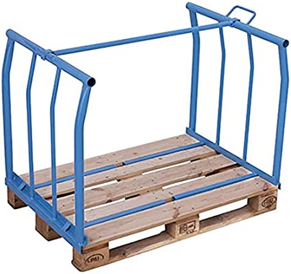 [pa‑080.009] opzetwanden voor palletten Type 66 - Variofit (RAL 5010, 800 mm)