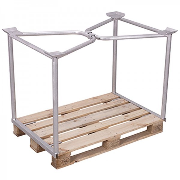 opzetwanden voor palletten Type 65, gegalvaniseerd - Variofit