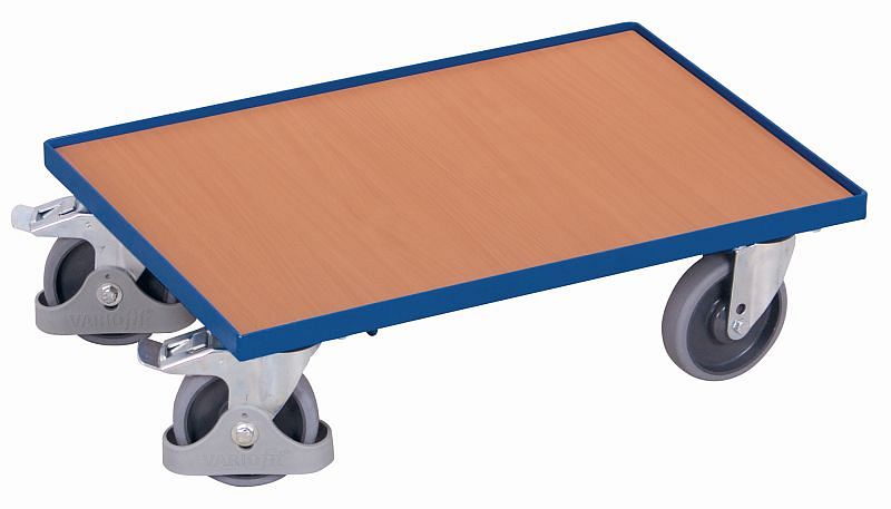 [sw‑410.010] Eurosysteem wagen met bord (rand 10 mm) - Variofit (RAL 5010)