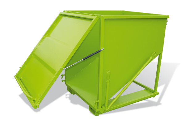 [FPP05151] Bak Met Schuine Bodem En Deur - Goubard (Met wielen, 500)
