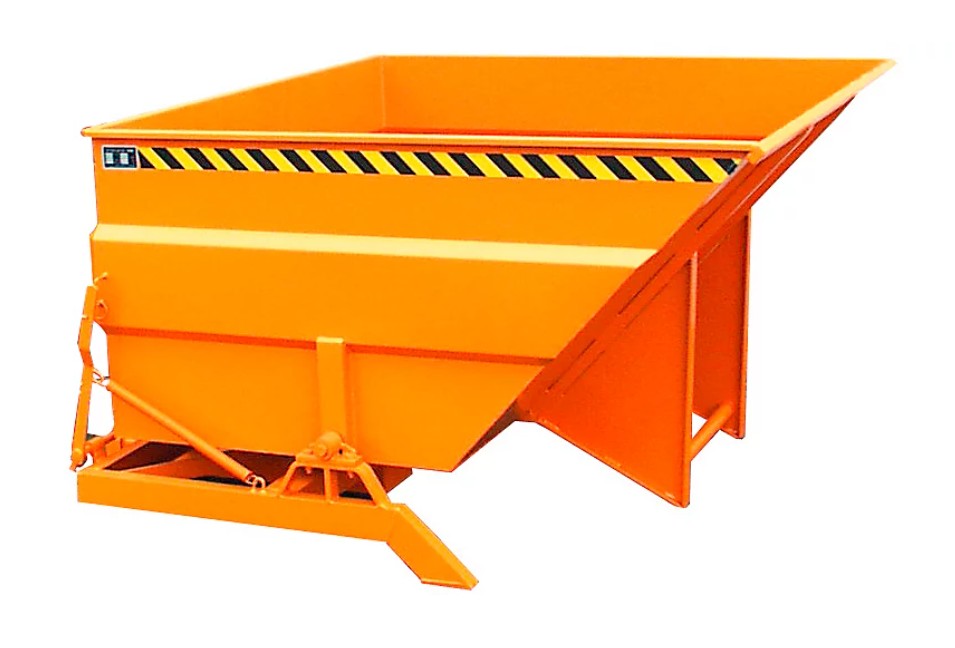[4456-16-0000-1] Kiepcontainer BKC-H met hydraulische kiepfunctie (RAL 2000, 2.0)
