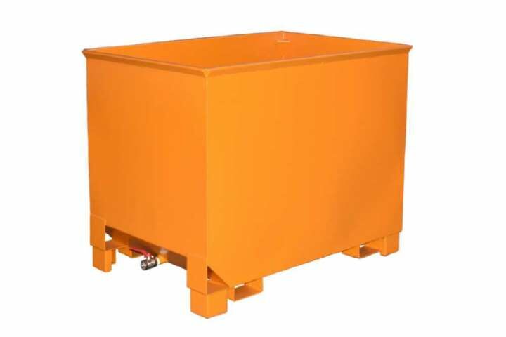 [4511-04-2500-1] Spaandercontainer CS (RAL 2000, 0.8)