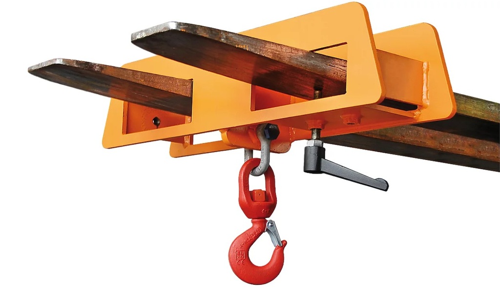 Lasthaken LH-II 7,5, gelakt, Geeloranje