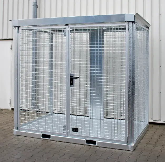 [4477-14-2000-7] Gasflessen-container GFC-E (16, Traanplaatbodem)