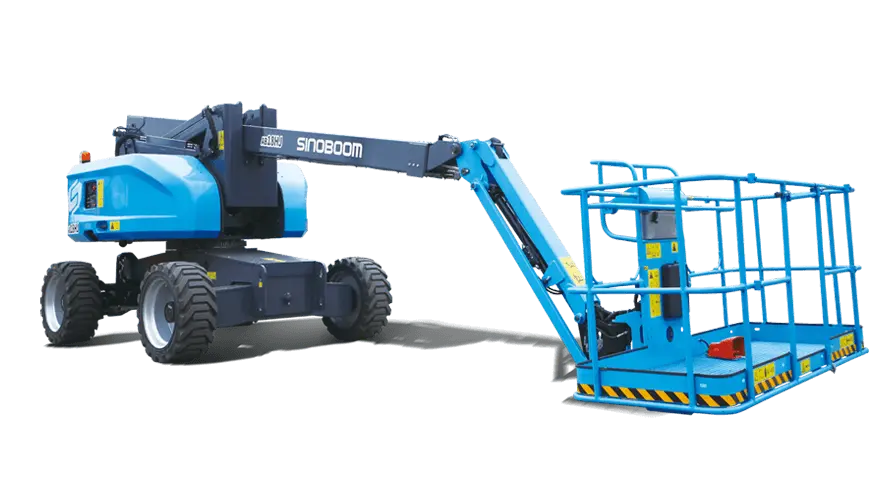 Kniktelescoop hoogwerker