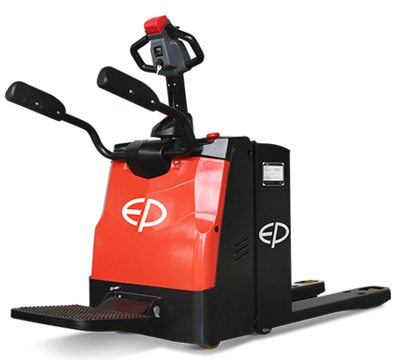 [RPL201-43] Elektrische transpallet met staanplatform 2000 kg - EP Equipment RPL201(H) (8 km/h, Li-Ion 24V205Ah, 850mm, Geen, Enkel)