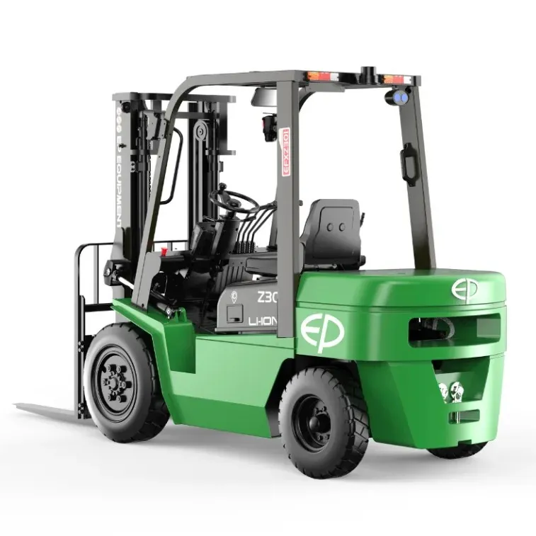 [EFXZ-301-49] Elektrische heftruck 3000 kg - EP Equipment EFXZ-301 (1150mm, Geen, Superelastisch, Sideshift, Duplex 3000mm, Intern 35A)
