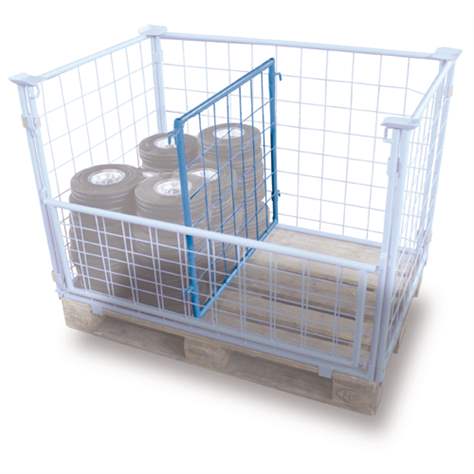 opzetwanden voor palletten scheidingsrooster - Variofit 