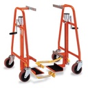 Hefroller met handlier