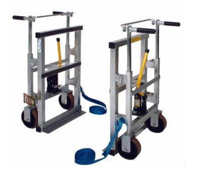 Hefroller met hydraulische hefinrichting