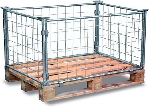 [vpa-080.021] opzetwanden voor palletten Type 62, verzinkt - Variofit