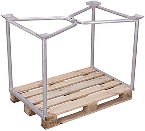 opzetwanden voor palletten Type 65, gegalvaniseerd - Variofit