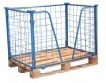 opzetwanden voor palletten Type 63, gegalvaniseerd - Variofit