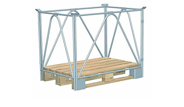 opzetwanden voor palletten Type 68, gegalvaniseerd - Variofit