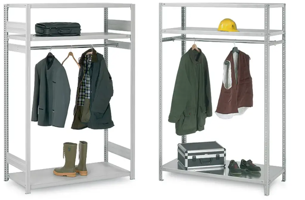 Aanbouwrek l Legbordrekken (inhaaksysteem)