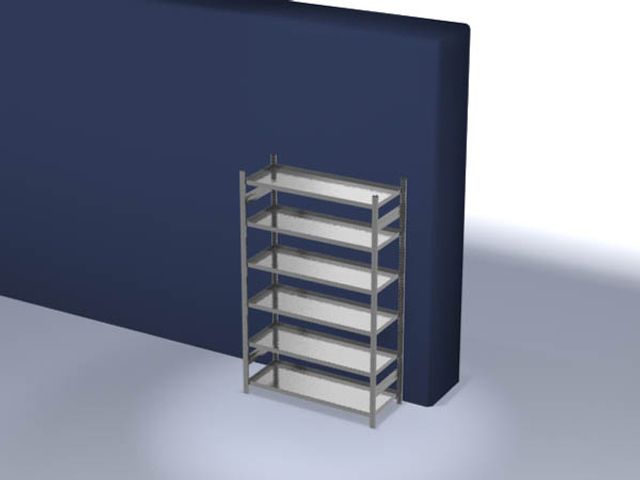 [HZG20513AW] Legbordrekken (inhaaksysteem)