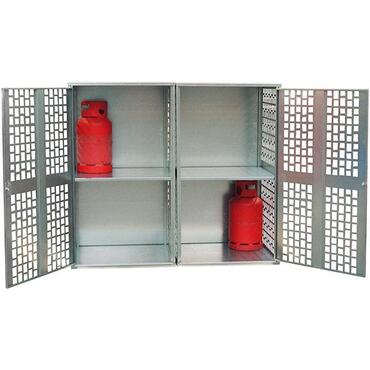 Gasflessen-depot GFD, Verzinkt