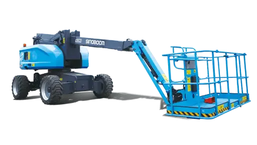 Kniktelescoop hoogwerker