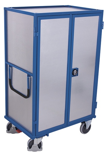 Gesloten etagewagen vast gelast - Variofit