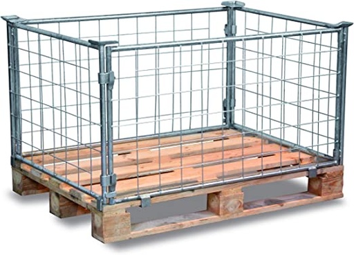 [vpa-080.021] opzetwanden voor palletten Type 62, verzinkt - Variofit