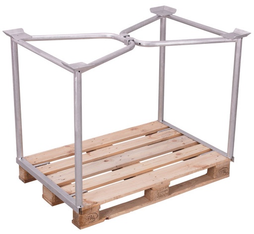 [vpa-100.002] opzetwanden voor palletten Type 65, gegalvaniseerd - Variofit
