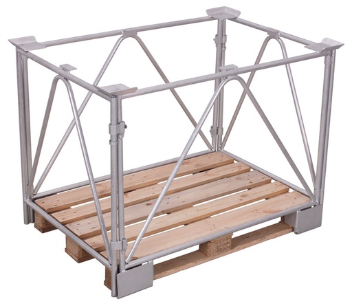 [vpa-080.014] opzetwanden voor palletten Type 68, gegalvaniseerd - Variofit