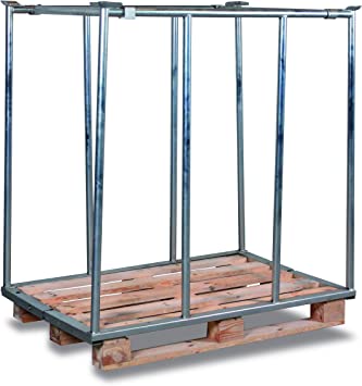 [vpa-080.019] opzetwanden voor palletten Type 75, verzinkt - Variofit