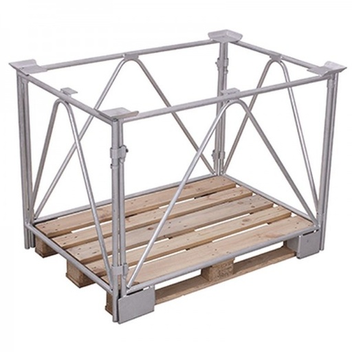 [vpa-100.009] opzetwanden voor palletten Type 68, gegalvaniseerd - Variofit