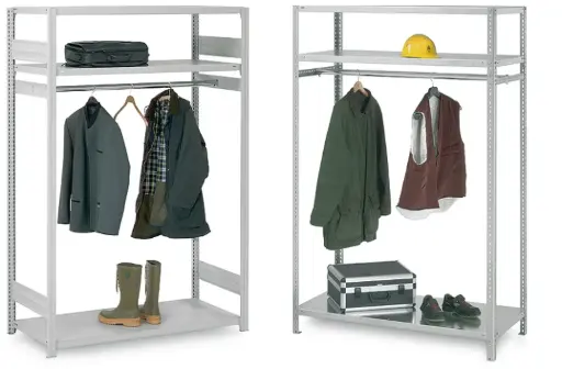 [HKA26100KL] Aanbouwrek l Legbordrekken (inhaaksysteem)