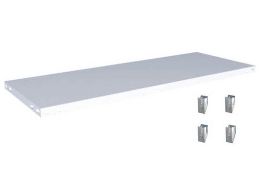 [K13050S/040] Extra legbord K 13050 S/040 met 4 legborddeuren, lichtgrijze 