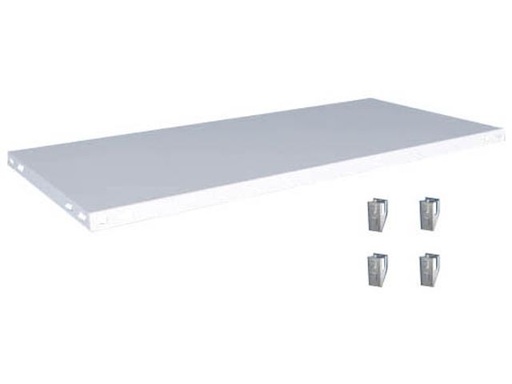 [K13060S/040] Extra legbord K 13060 S/040 met 4 legborddeuren, lichtgrijze 