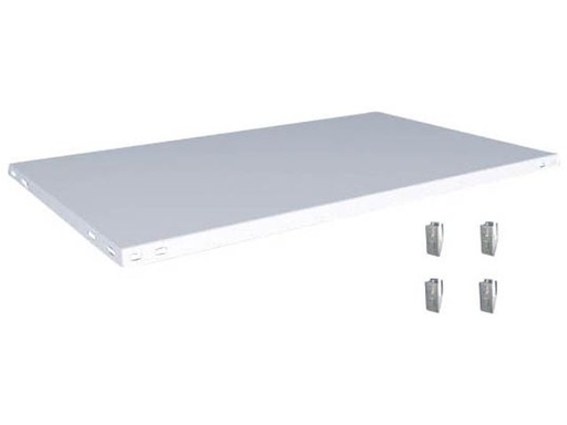 [K13080L/040] Extra legbord K 13080 L/040 met 4 legborddeuren, lichtgrijze 